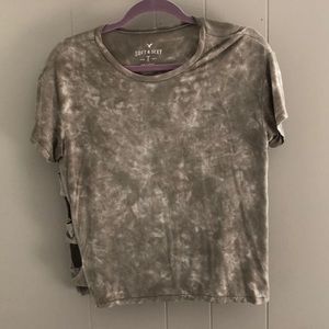 American Eagle cutout shirt